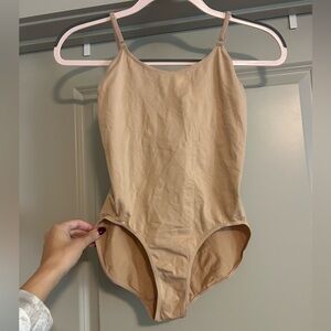 M Capezio Tan Leotard